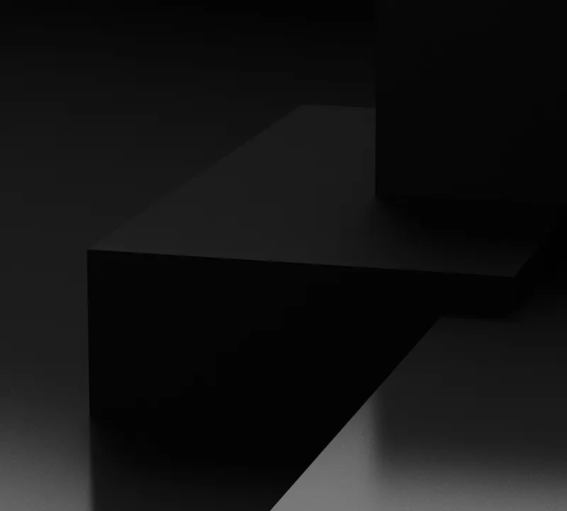 Abstract interlocking 3D boxes