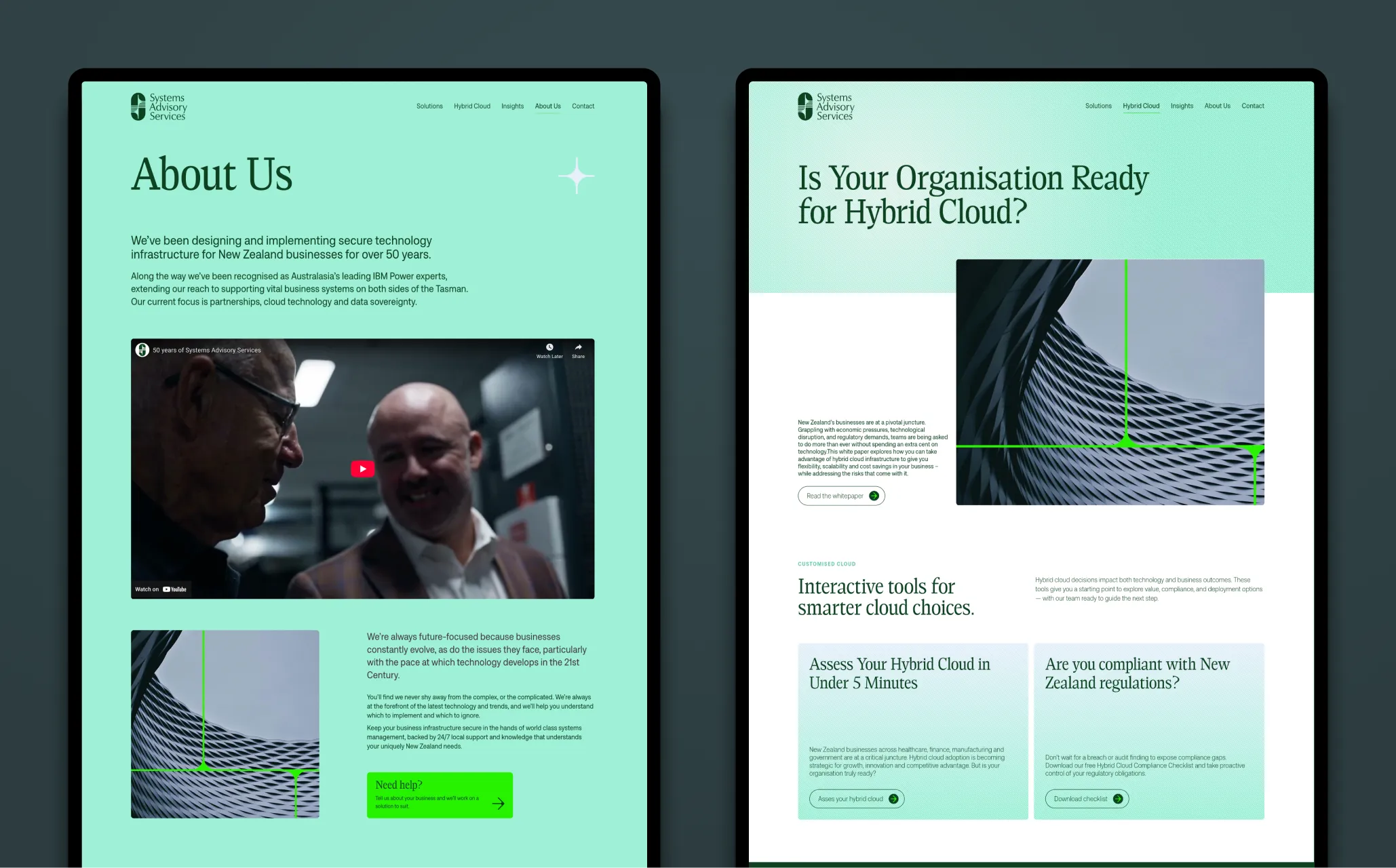 SAS IT website About page