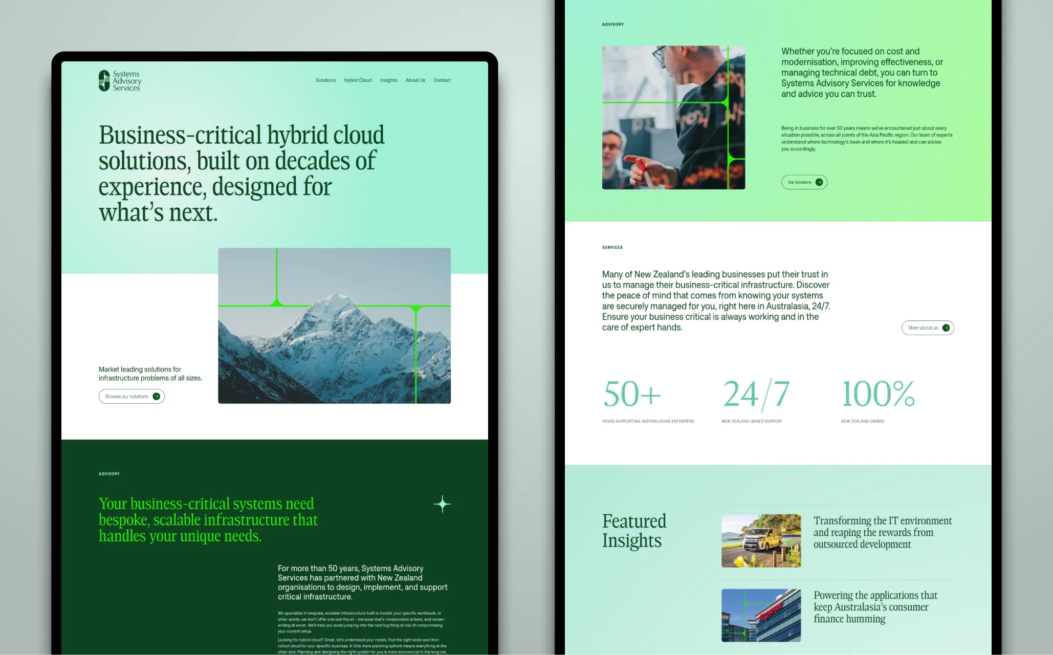 SAS IT website Home page